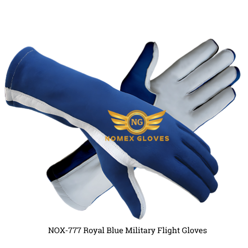 Royal Blue Flight Gloves