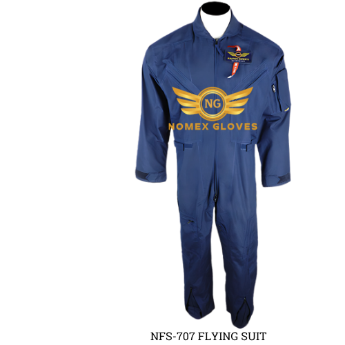 Navy Blue Nomex Flight Suit